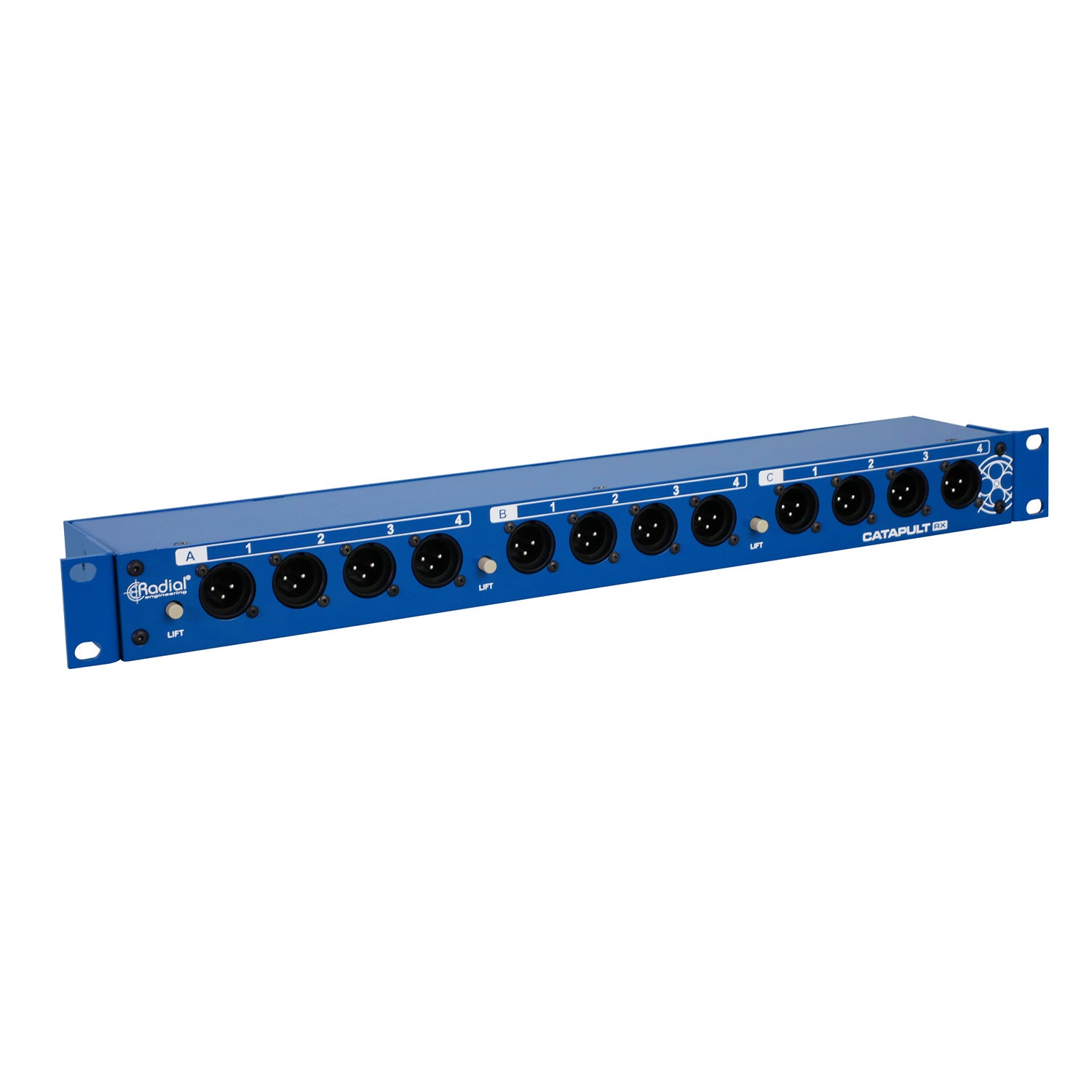 Radial Engineering Catapult Rack RX - 12-Channel Analog Audio Over Cat5 Receiver
