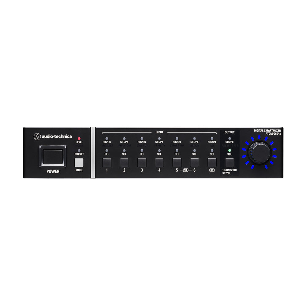 Audio-Technica ATDM-0604a - Digital SmartMixer for Install or Conference