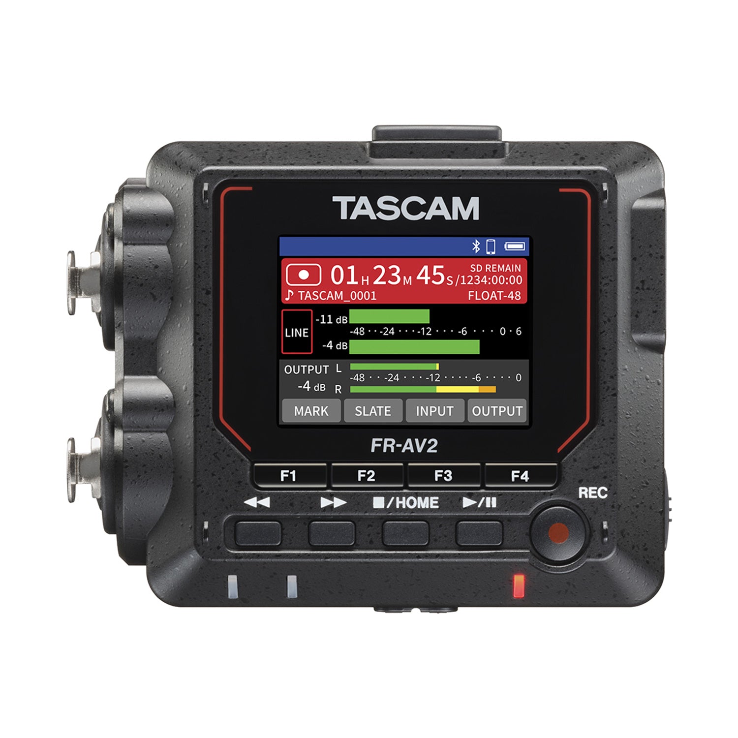 Tascam FR-AV2 - Compact 32-Bit Float Field Recorder and Timecode Generator with Mixer