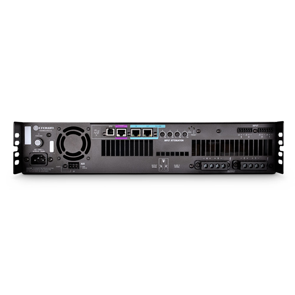 Crown DCI4|300N Four-Channel 300W @ 4 ohms Power Amplifier with BLU Link