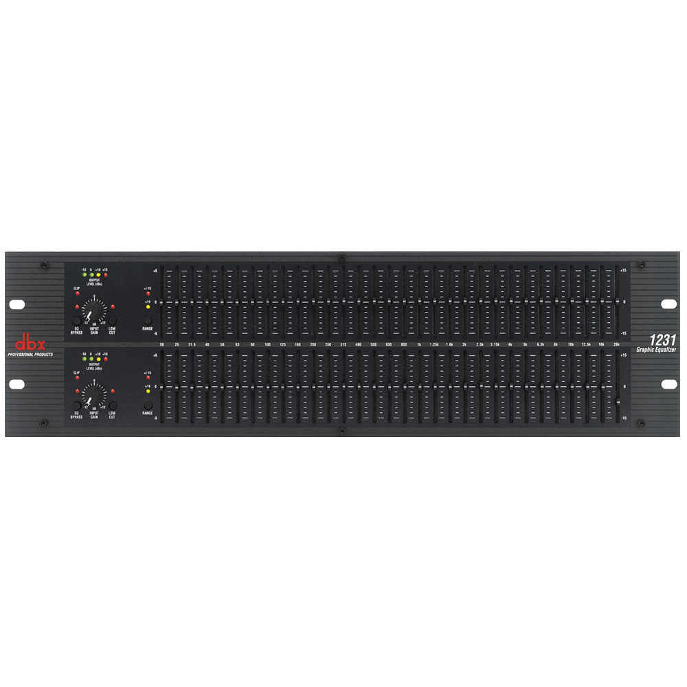 DBX 1231 Dual 31 Band Graphic Equalizer