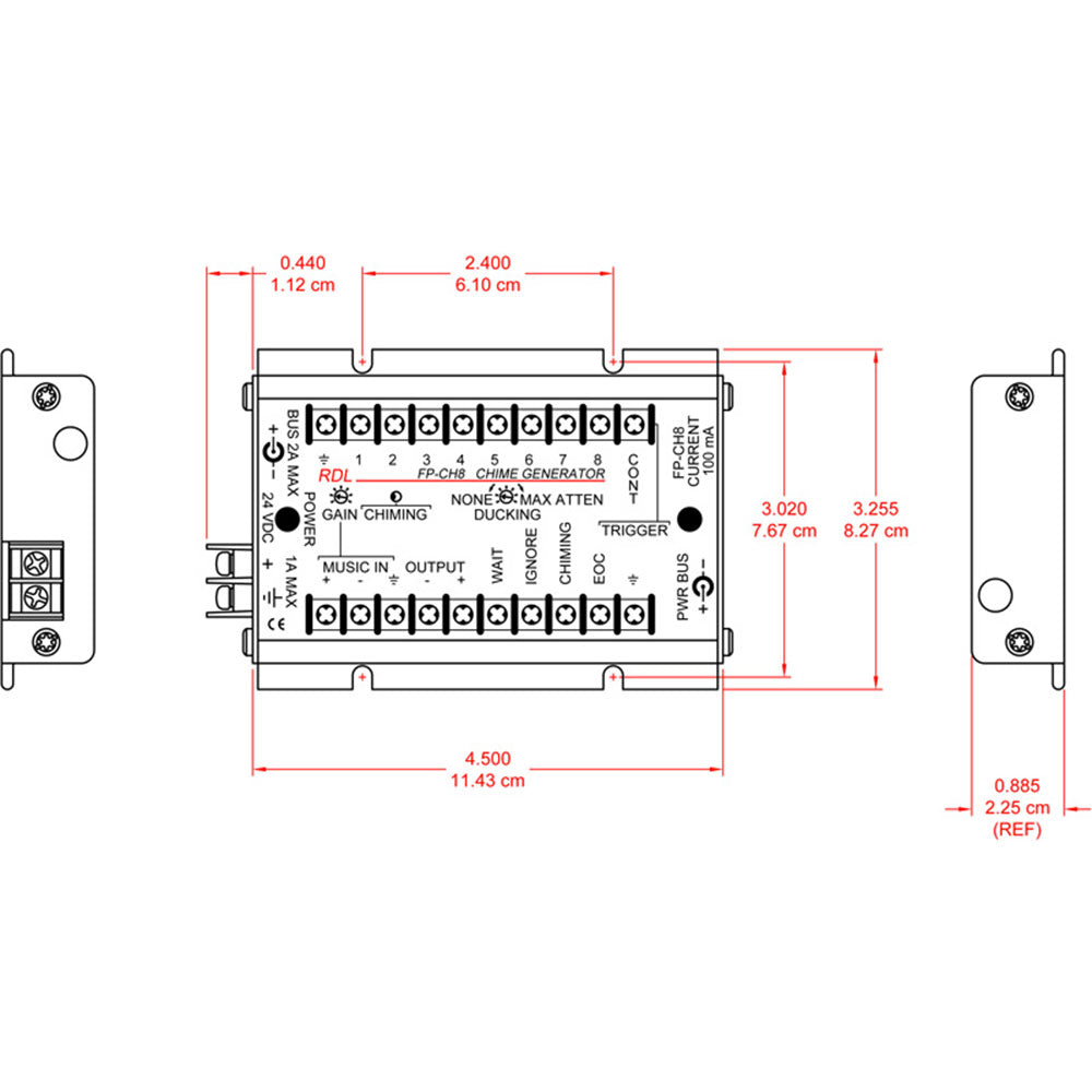 RDL FP-CH8 Chime Generator