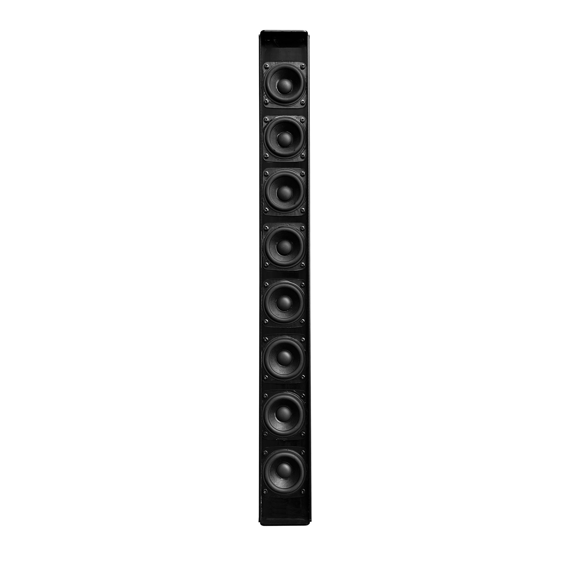 KGear GF82 - Full-Range 8x2-Inch Column Loudspeaker (Black)