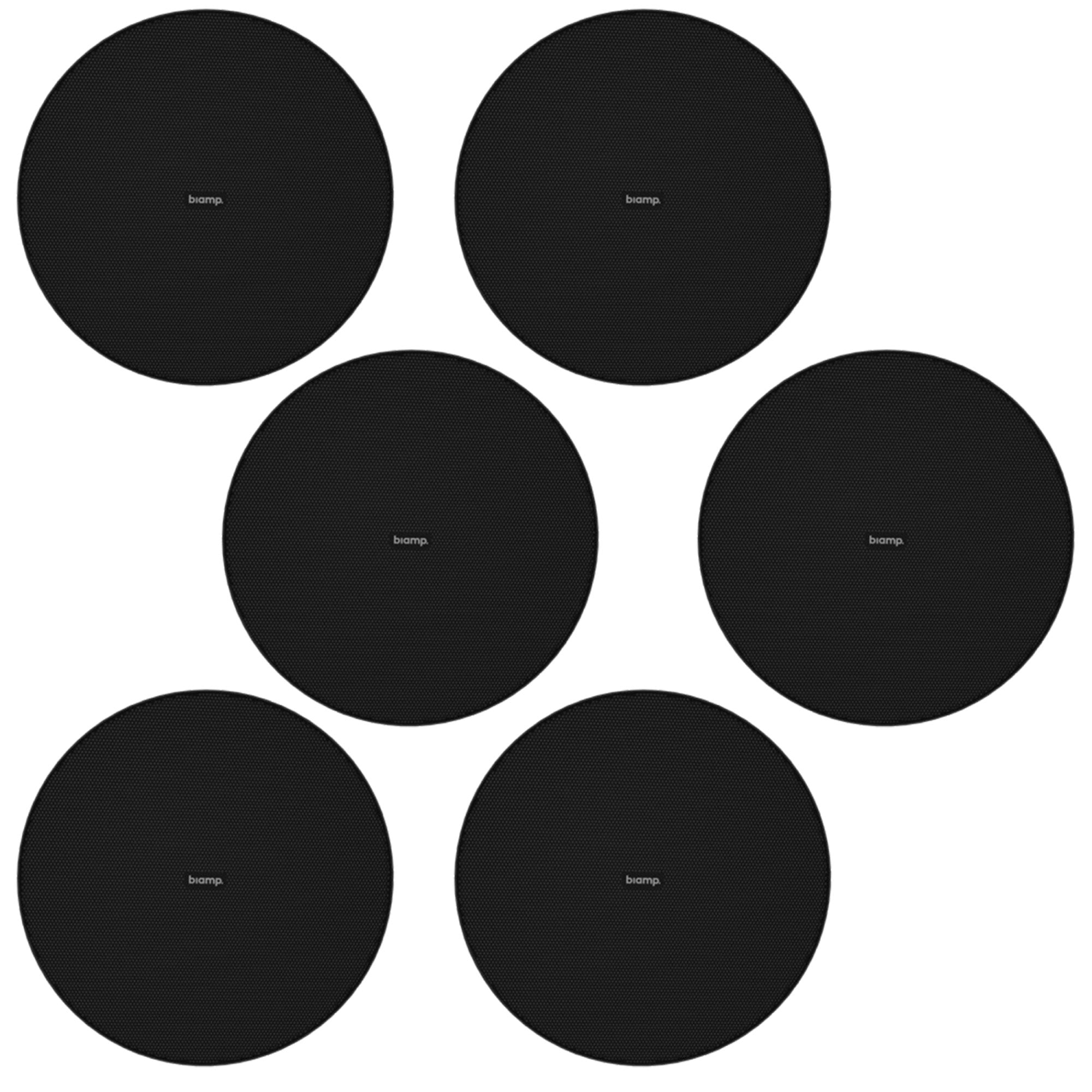 Biamp SPA-GRB100 - Black Grilles for CM20DTS or CM30DTD (6 Pack)