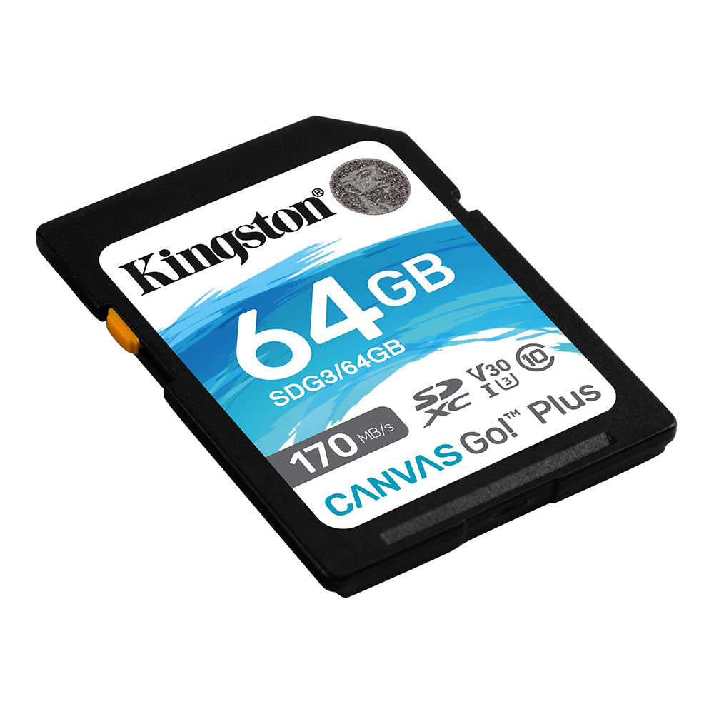 Kingston 7LC089 - Canvas Go! Plus 64GB SD/XC Media Card