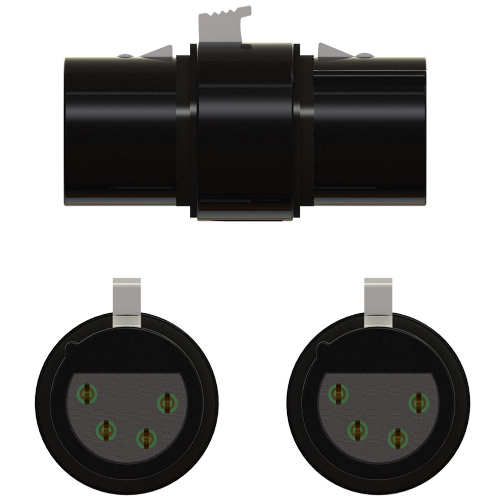 Pliant Technologies PAC-FLX44-6PK FleXLR XLR4F to XLR4F Headset Cable Adapter (6 Pack)