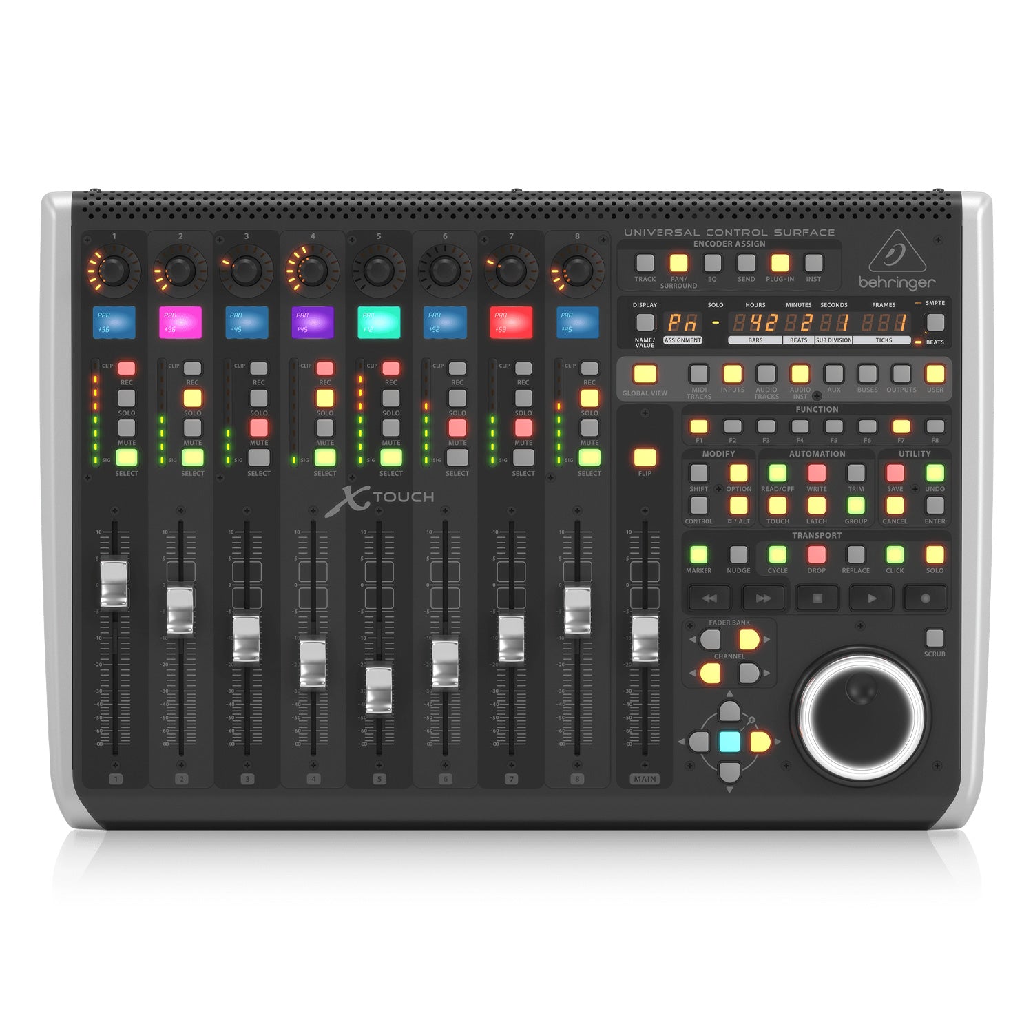Behringer X-TOUCH Desktop Control Surface with Motorized Faders - B-Stock