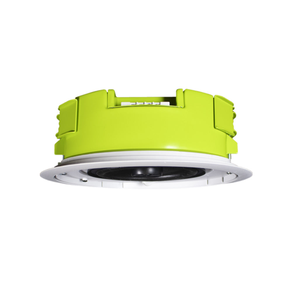 Soundtube CM62-EZS-II-WH - Two-Way 6.5-Inch In-Ceiling Loudspeaker with Short Can (White)