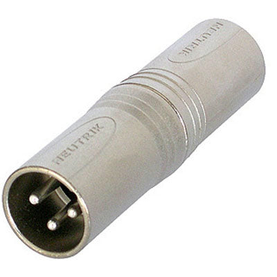 Neutrik NA3MM 3 Pin Male XLR to 3 Pin Male XLR Connector