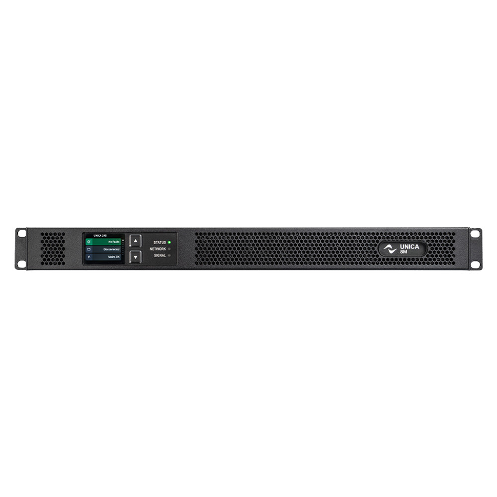 Powersoft Unica 8M 2K8 - 2000W Eight-Channel Cloud-Based Amplifier Platform