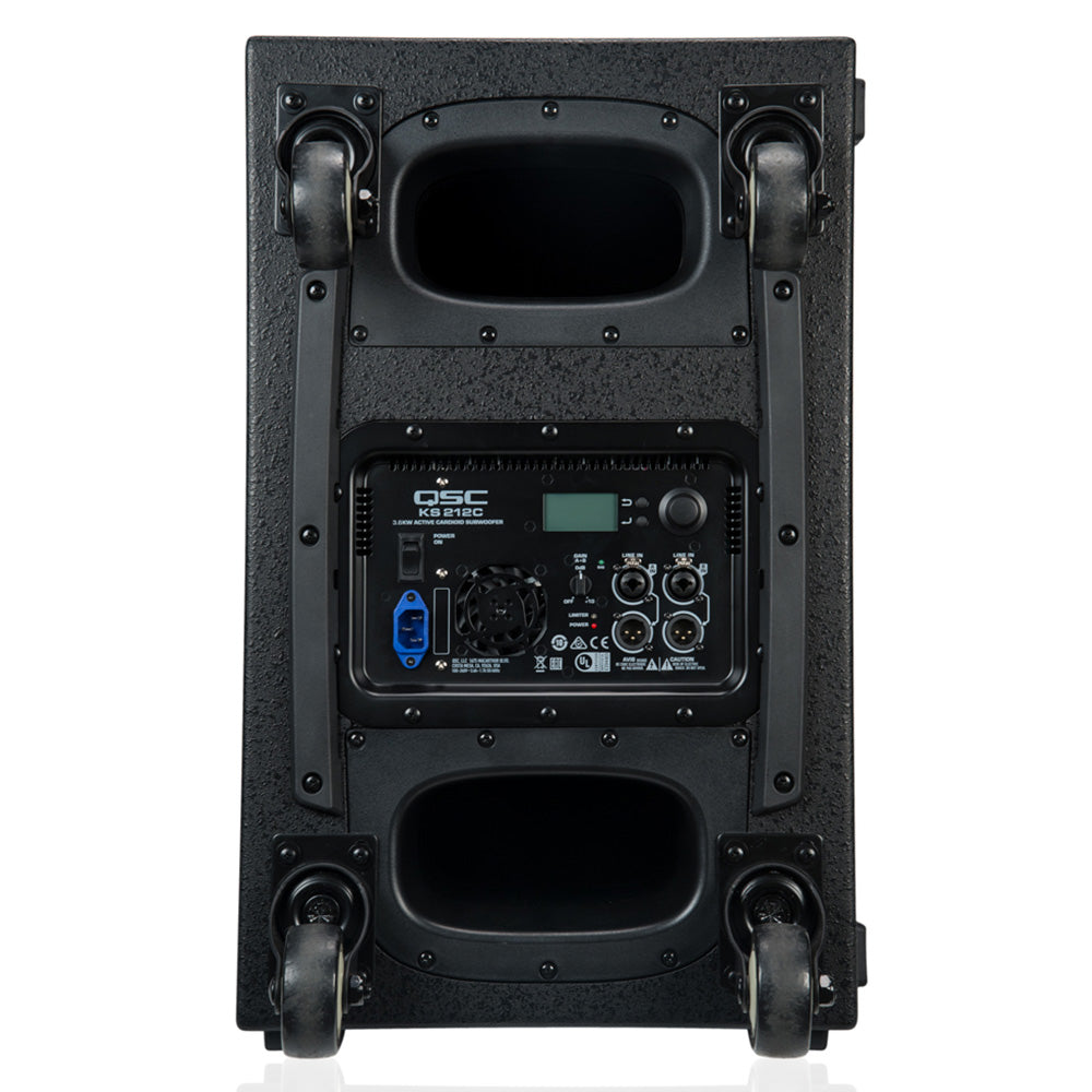 QSC KS212C - Active Dual 12-Inch Cardioid Subwoofer