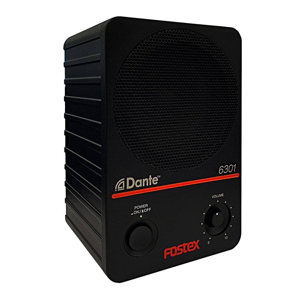 Fostex 6301DT Powered D-Class Confidence Monitor (Dante Inputs)