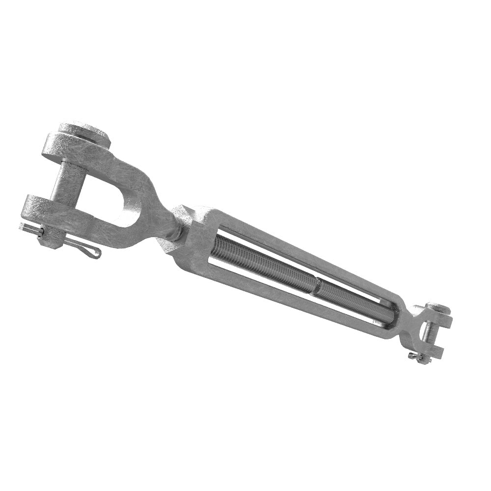 Adaptive Technologies TB-025-JJ - Speaker Rigging Turnbuckle (1/4" x 4" / Jaw to Jaw)