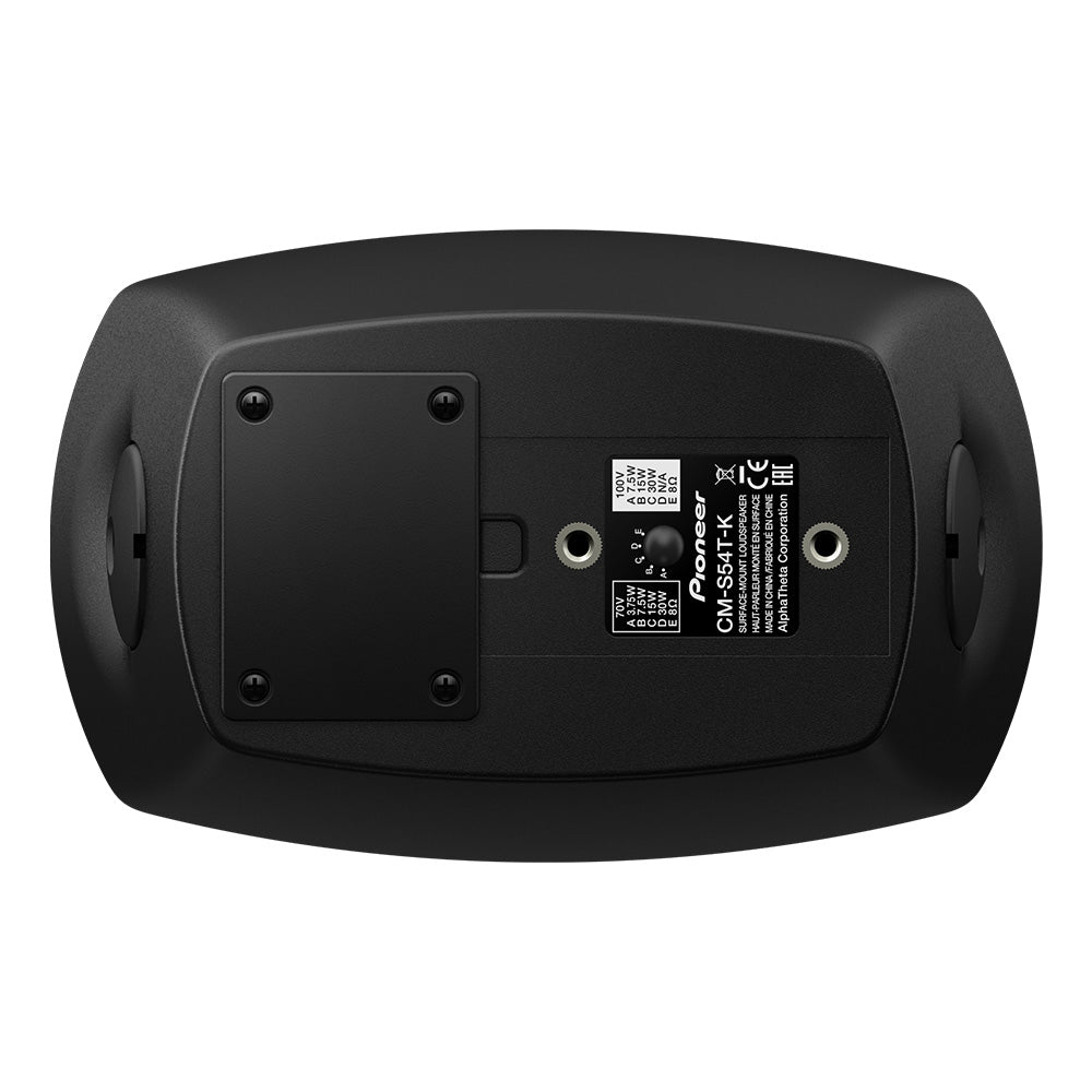 Pioneer CM-S54T - Two-Way 4-Inch Install Loudspeaker (Black / Pair)