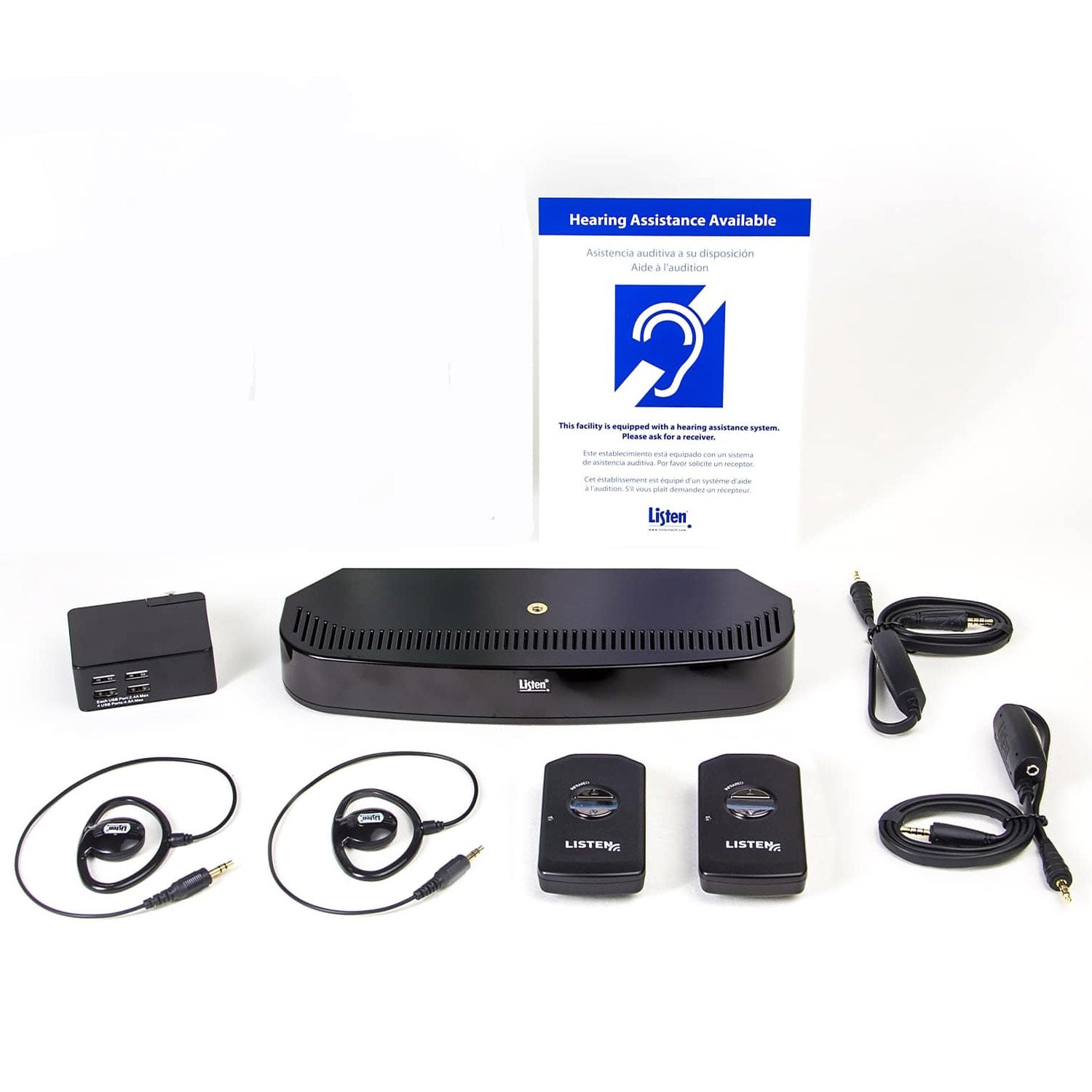 Listen Technologies LS-90-01 - ListenIR iDSP Level I System