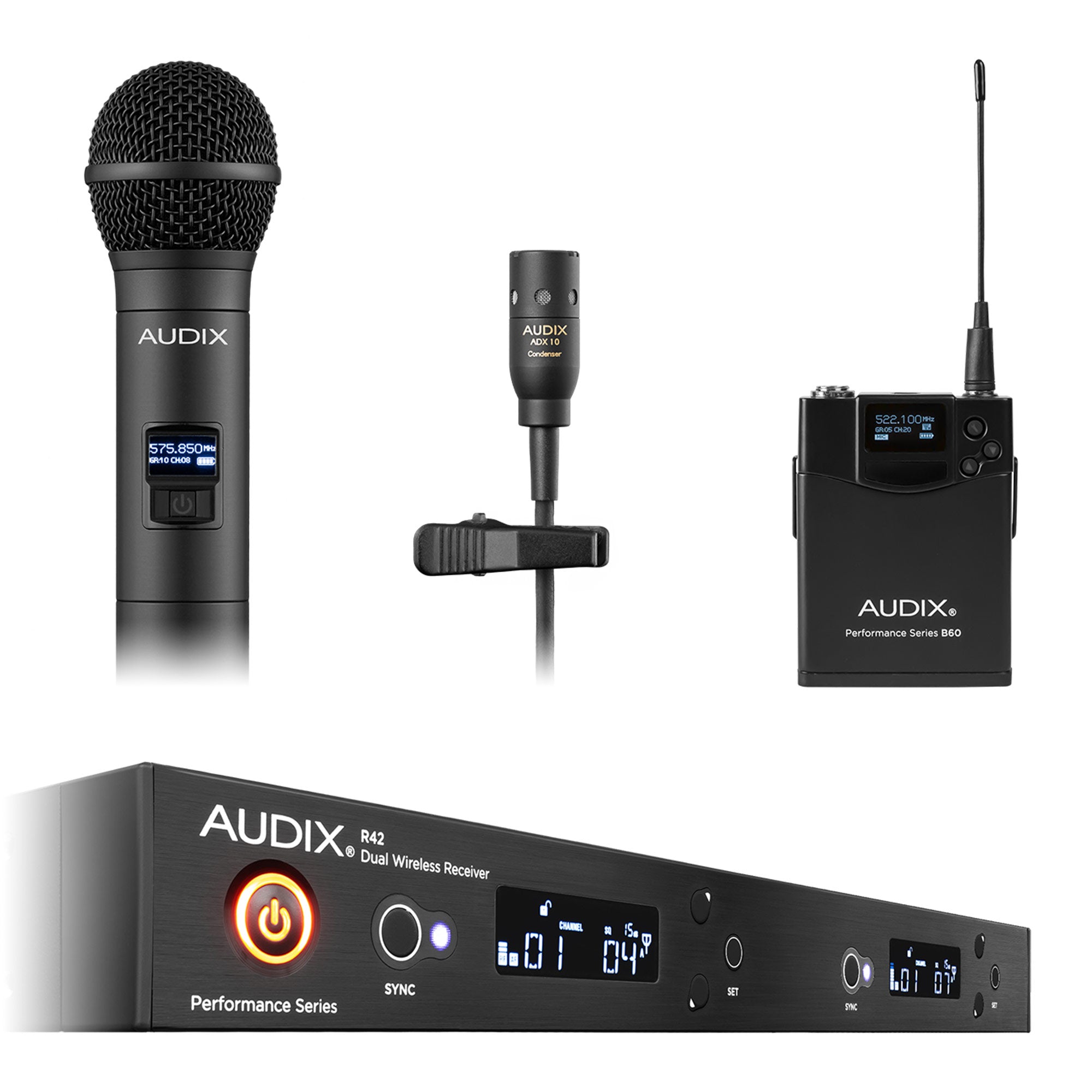 Audix AP42 C210 Combo Wireless System (B Band / 554-586 MHz)