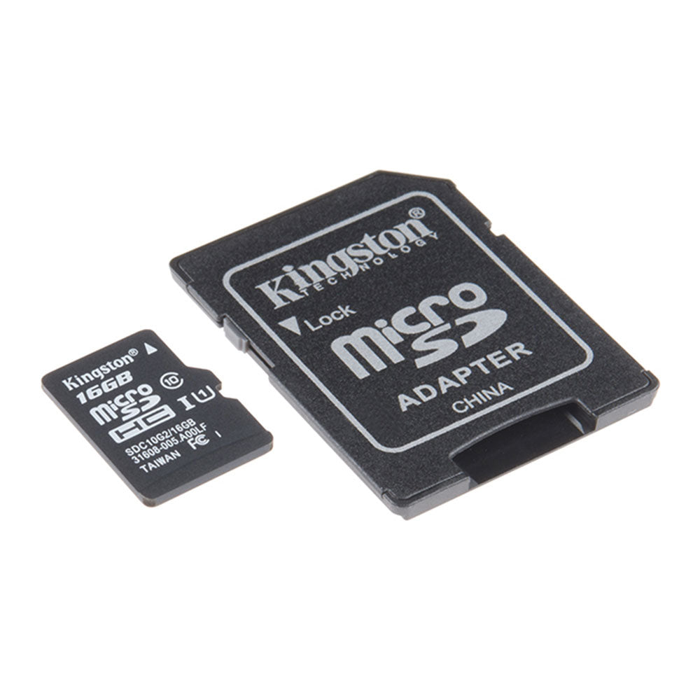 Tascam SDCS/16GB MicroSD Card with Adapter - 16GB