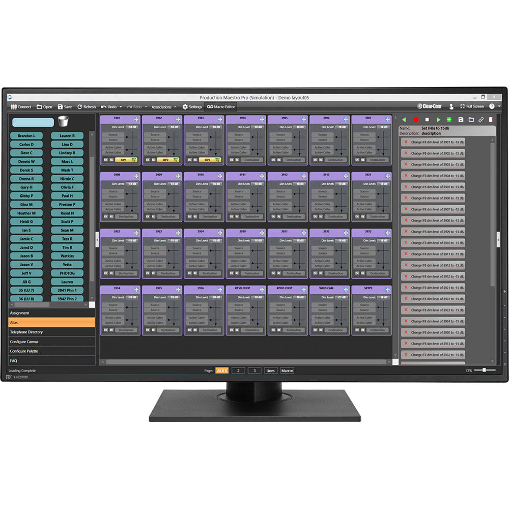 Clear-Com DYNAM-EC-1-HX - Dynam-EC Control and Matrix Software License for Eclipse HX
