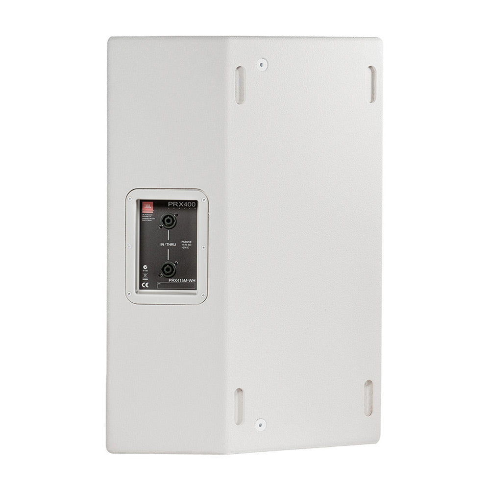 JBL PRX415M-WH 2-Way 15" Passive Loudspeaker/Stage Monitor (White)