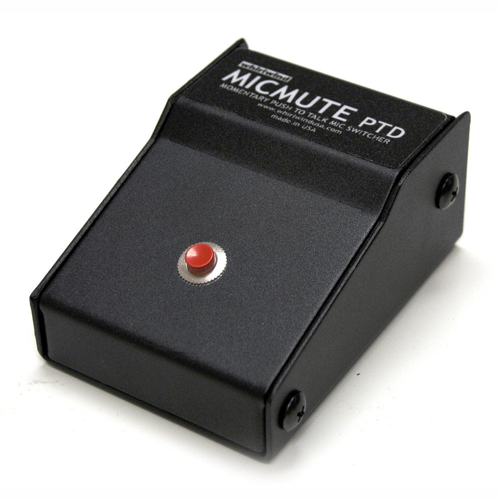 Whirlwind MICMUTE-PTD Push to Talk Microphone/Line Switcher - Desktop Model