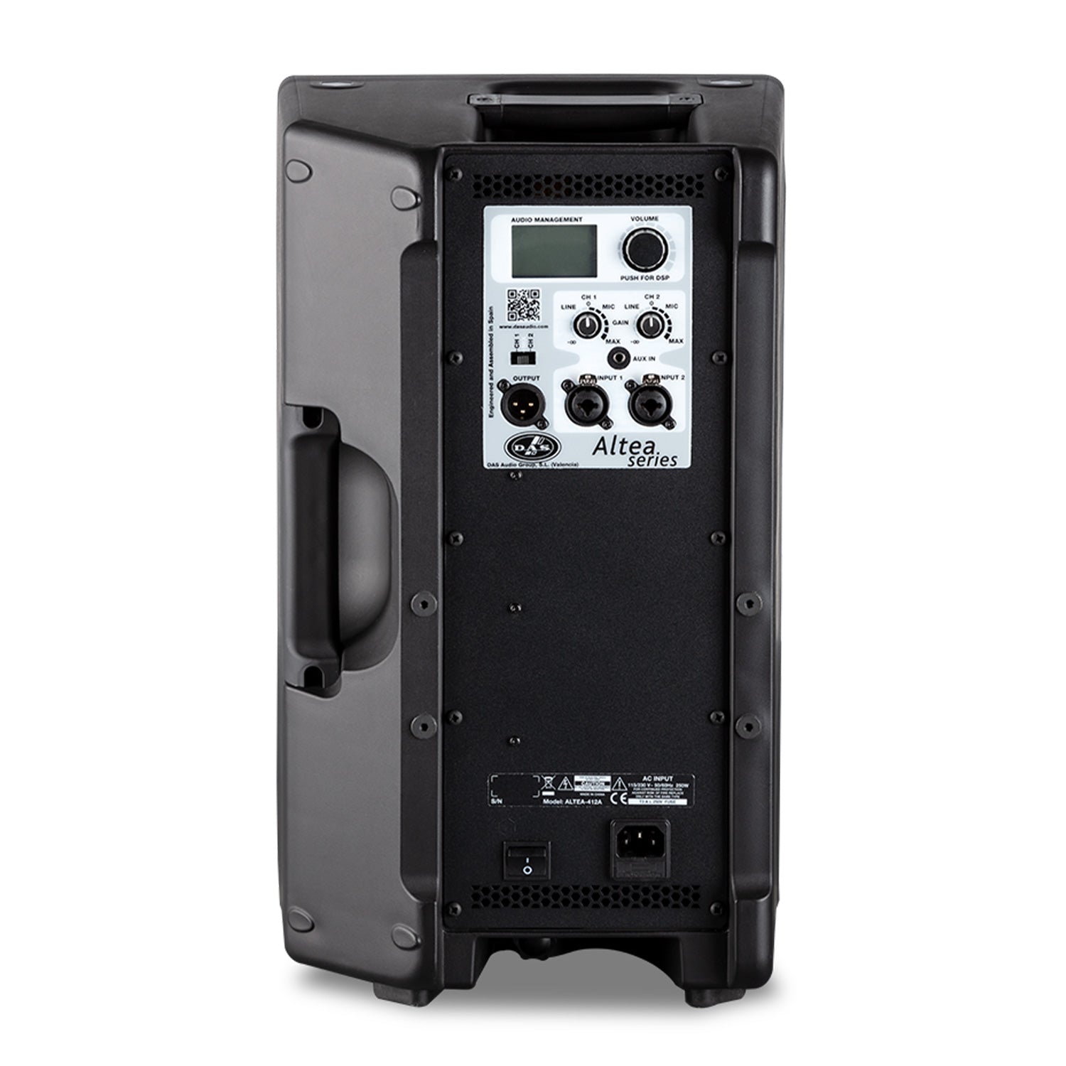 DAS ALTEA-408A - Active 2-Way 8-Inch Loudspeaker (Black)