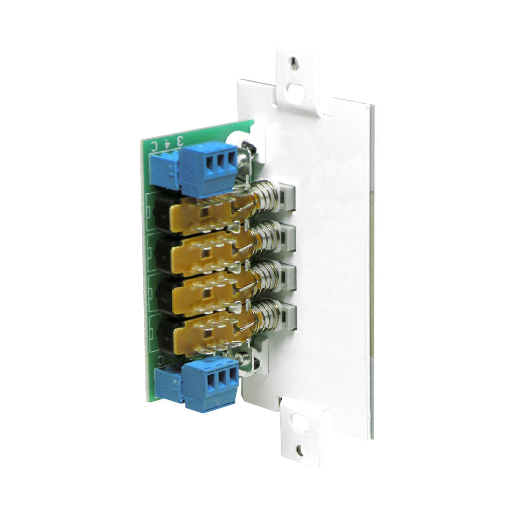 Ashly WR-2 - Decora Mount Four-Button Wall Controller