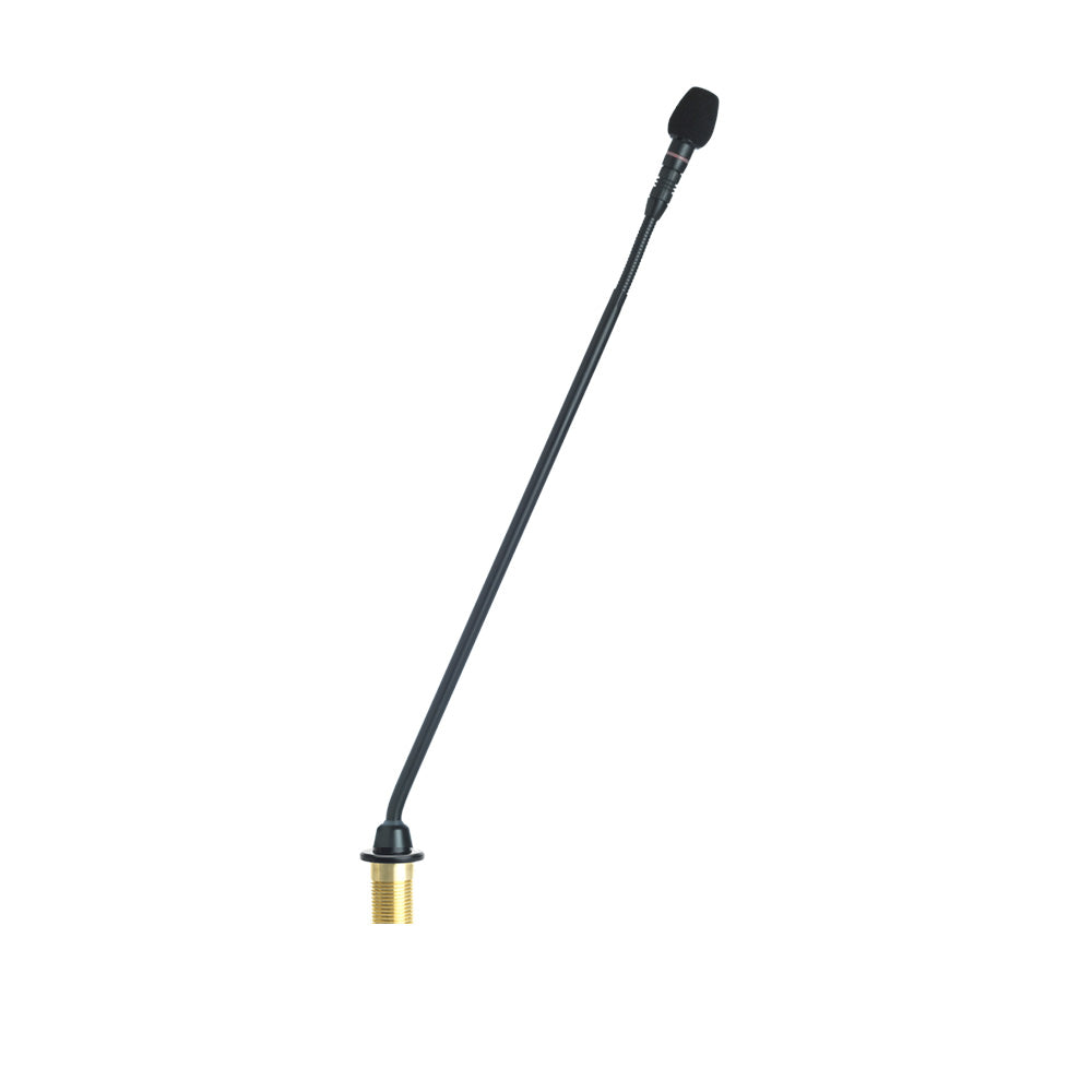 Shure MX415R/C - MicroFlex 15-Inch Microphone Gooseneck with Red LED Ring (Surface Mount Preamp / Cardioid Capsule)