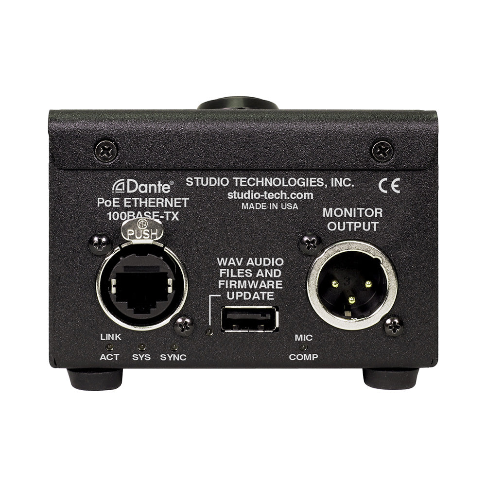 Studio Technologies Model 352A Talk Station - Dante Microphone Console