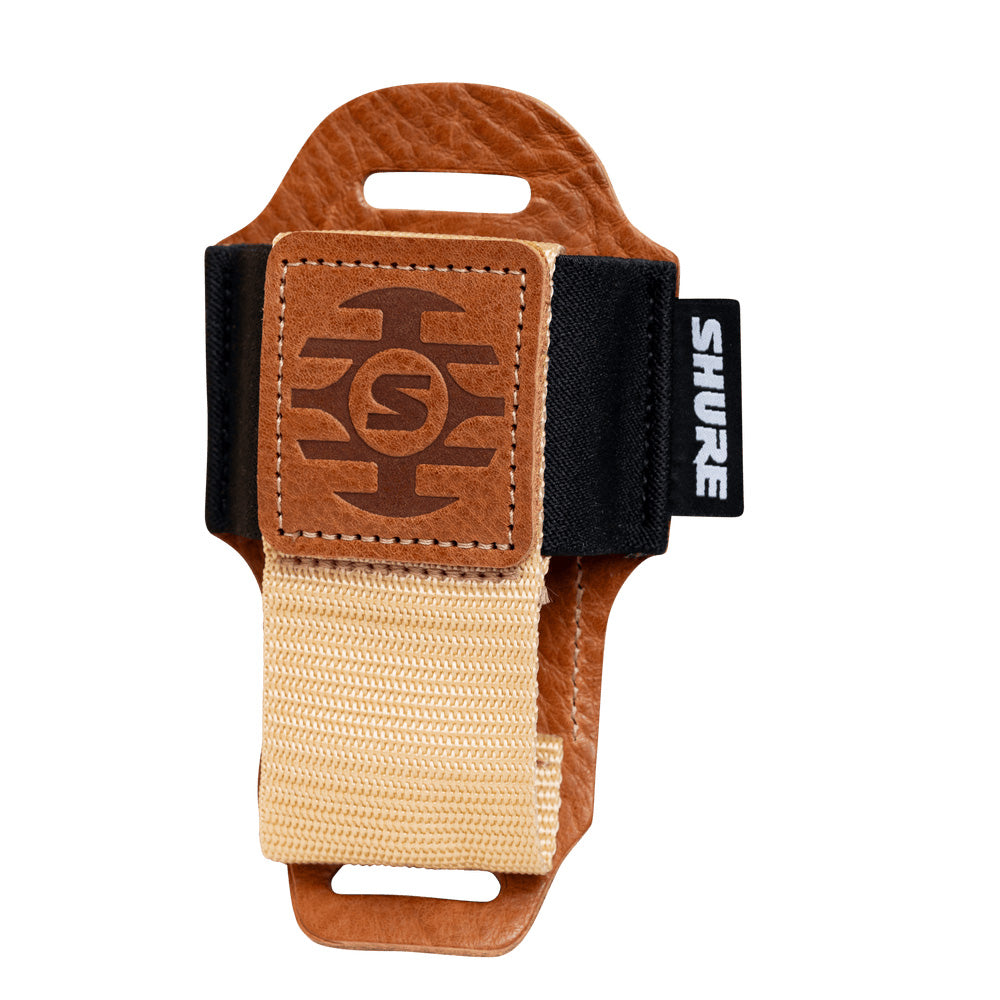 Shure SH-BODYPACK-PTN-L - Wireless Bodypack Transmitter Pouch (Tan)