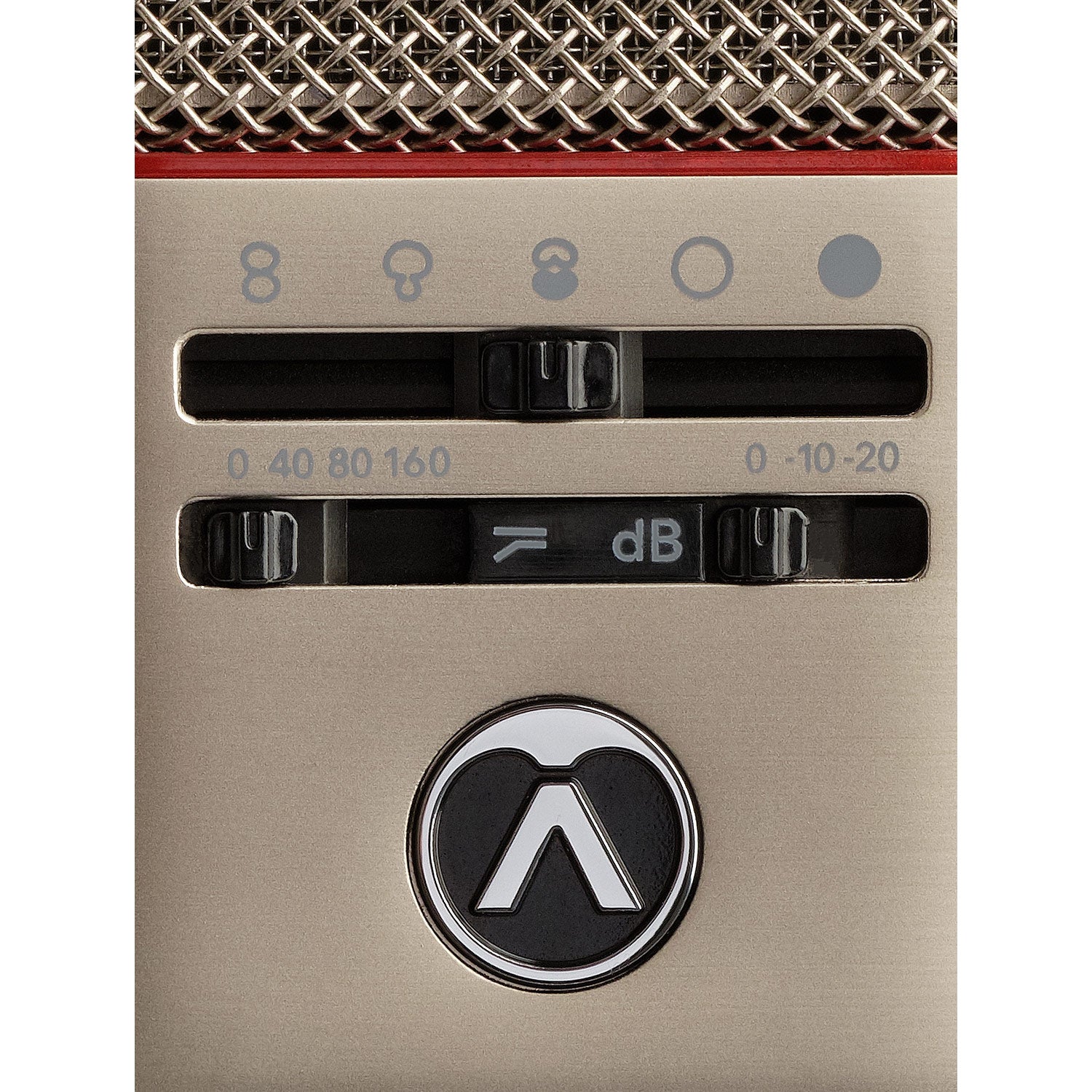 Austrian Audio OC818 Studio Set - Large-Diaphragm Condenser Microphone with Multiple Polar Patterns (Gold)