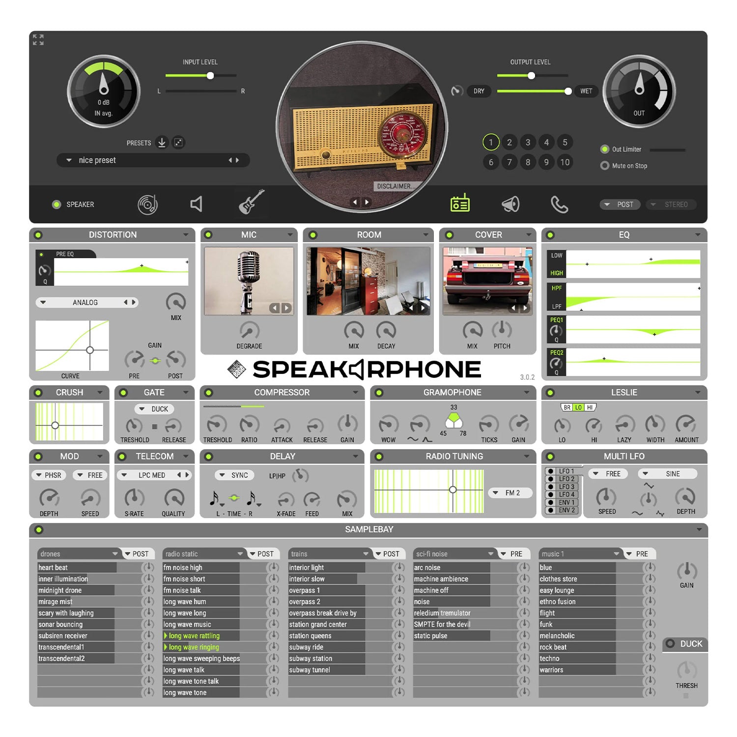 Audio Ease Speakerphone - Speaker / Environment Emulation Software