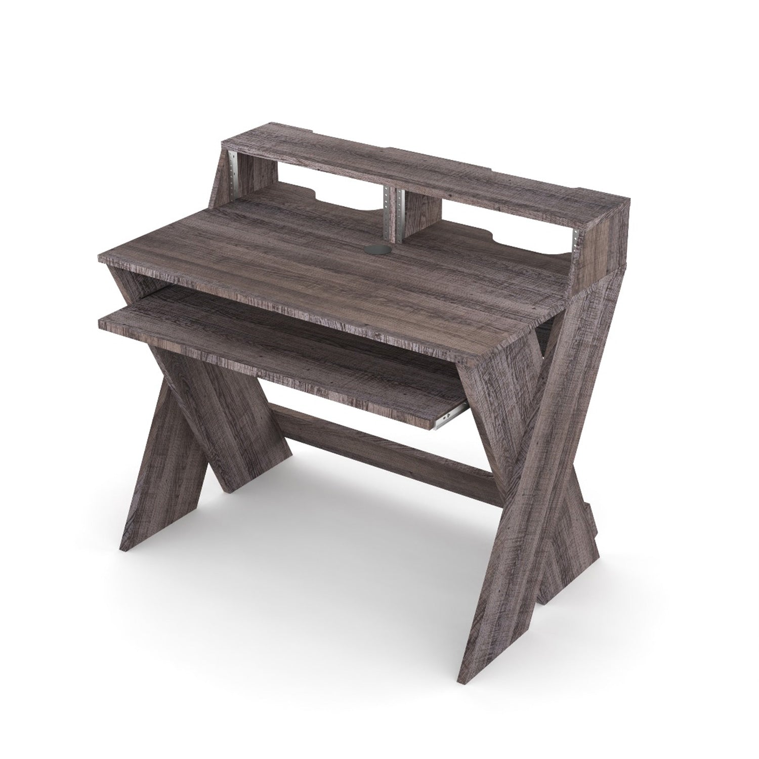 Glorious Sound Desk Compact - Studio or Editing Workstation (Walnut)