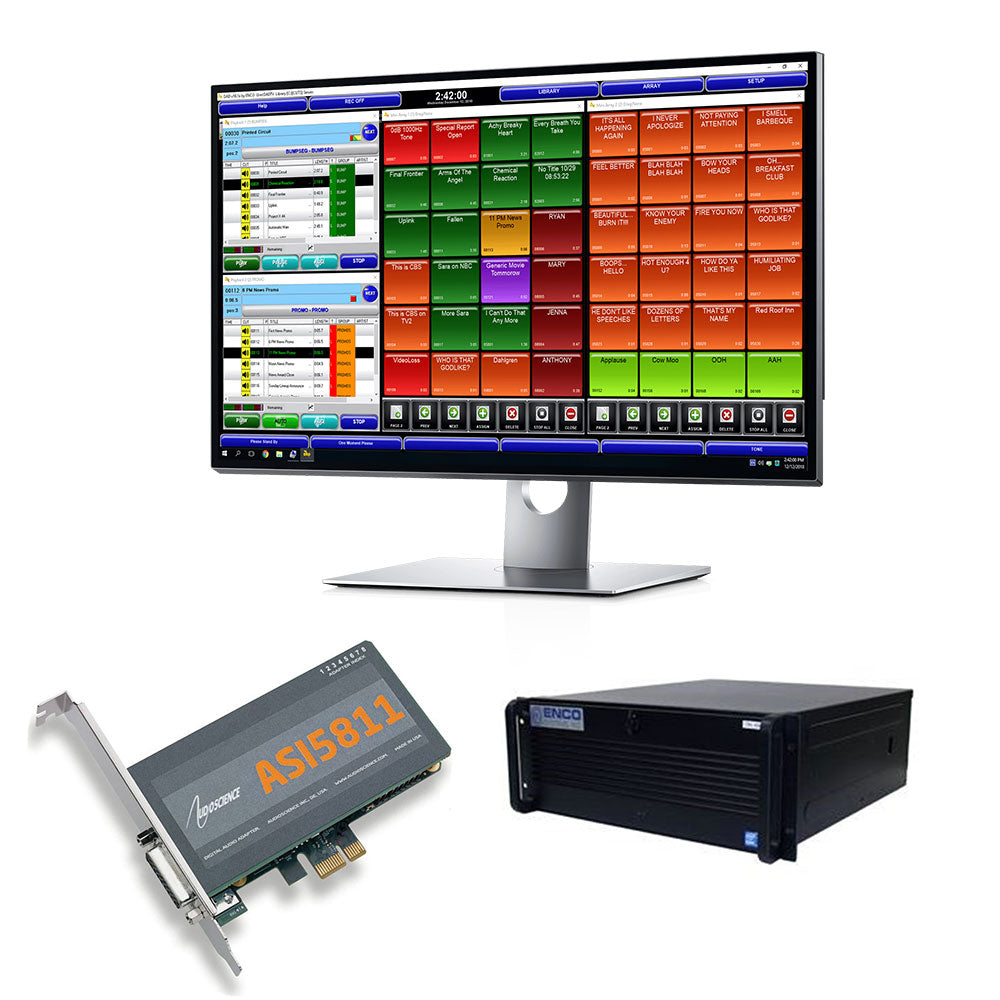 ENCO DADtv HD - Audio Playout and Automation Bundle for Television