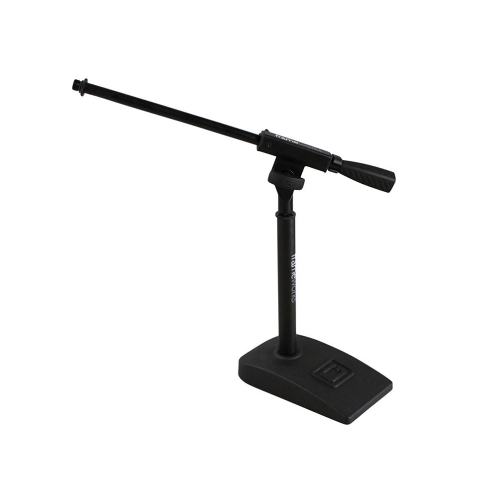 Gator GFW-MIC-0821 Compact Base Short Boom Microphone Stand