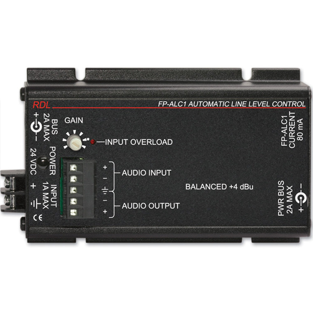 RDL FP-ALC1 Automatic Level Control - Mono - Terminals