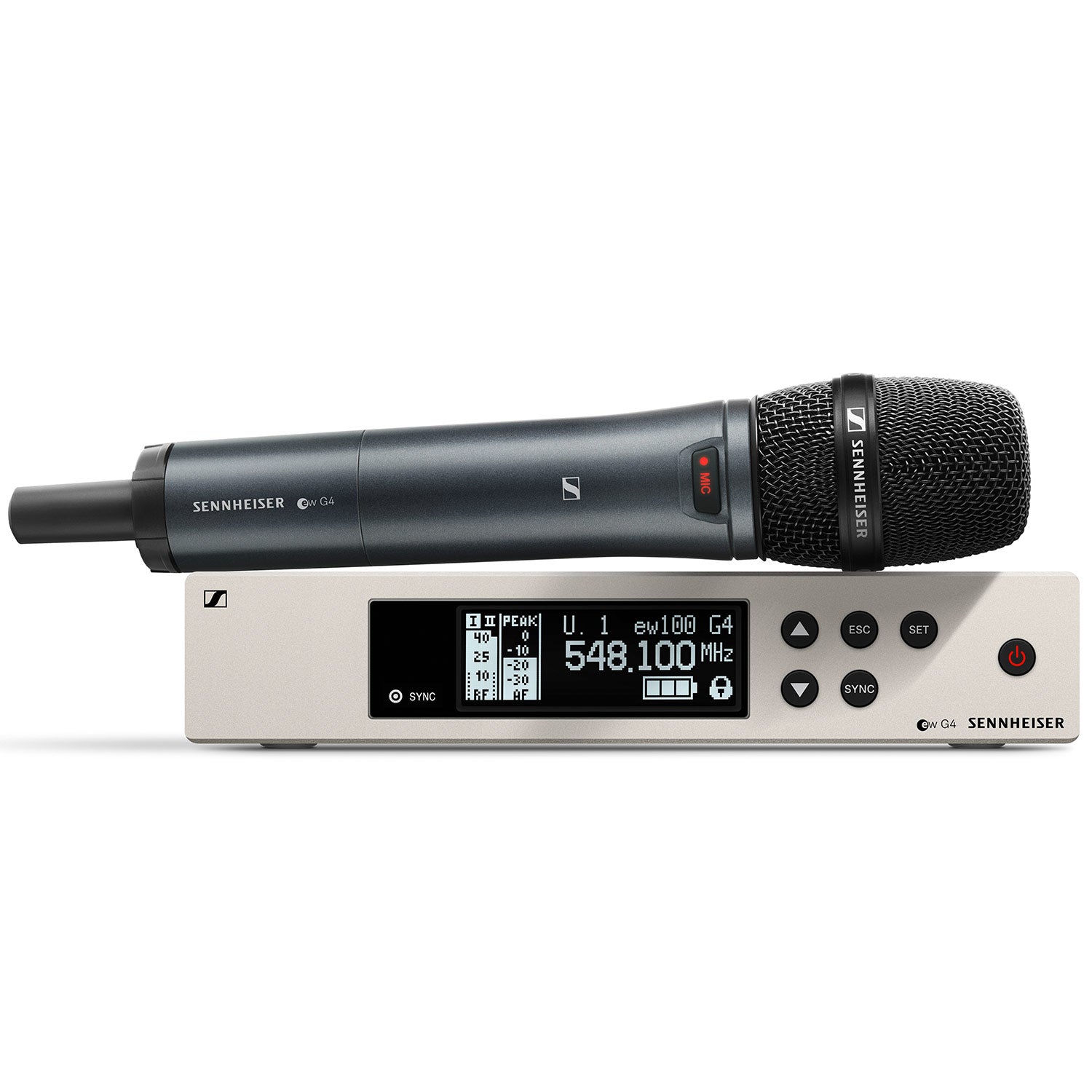 Sennheiser EW 100 G4-865-S Evolution Handheld Wireless System (A1 Band/470-516 MHz)