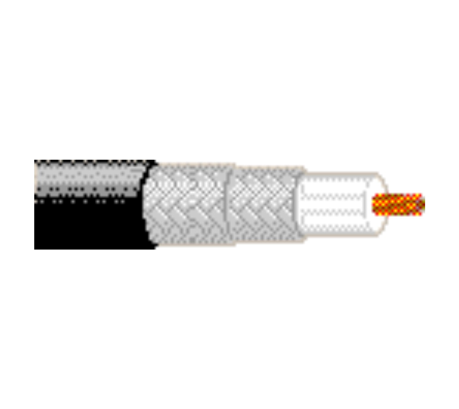 Belden 88281 Plenum Double Braided RG-59/U Type Cable (1000 Foot Spool) B-Stock