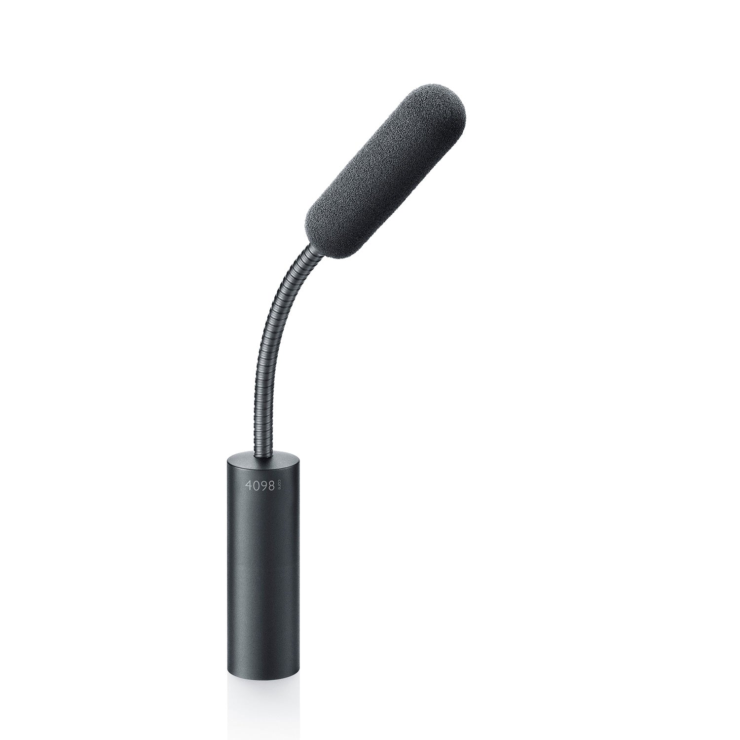 DPA Microphones 4098 CORE - Supercardioid Gooseneck Mic (Black / XLR / 8" Boom / Full Neck)