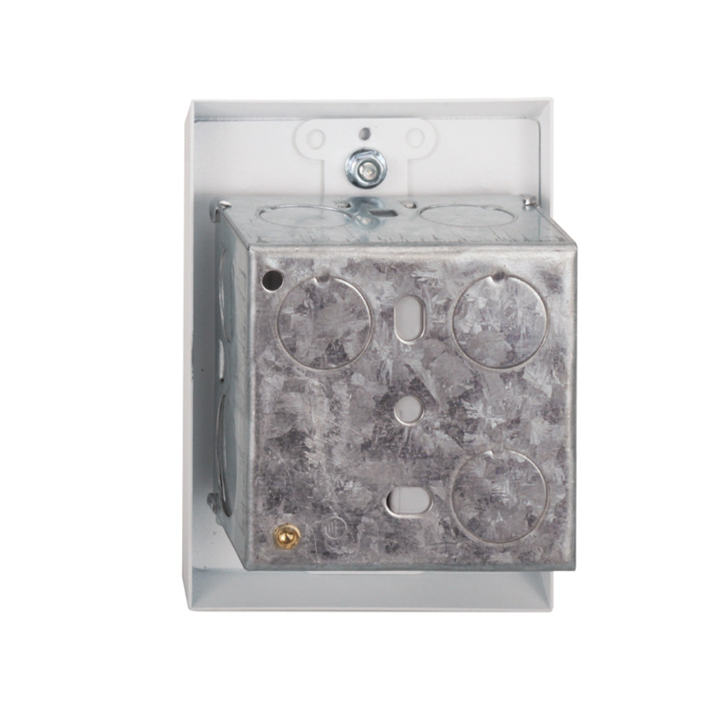 RDL EP-1W - European Adapter Plate for Single D-Style Product (White)