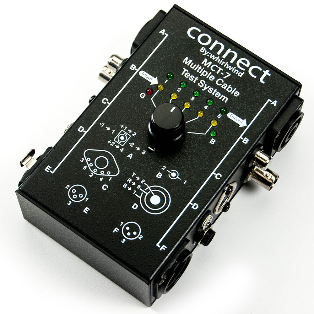 Whirlwind MCT-7 Multi-Connector Cable Tester
