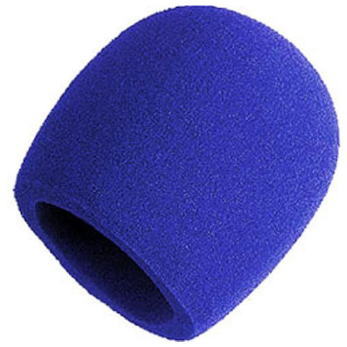 Shure A58WS Foam Windscreen for SM58 and Similar Microphones (Blue)