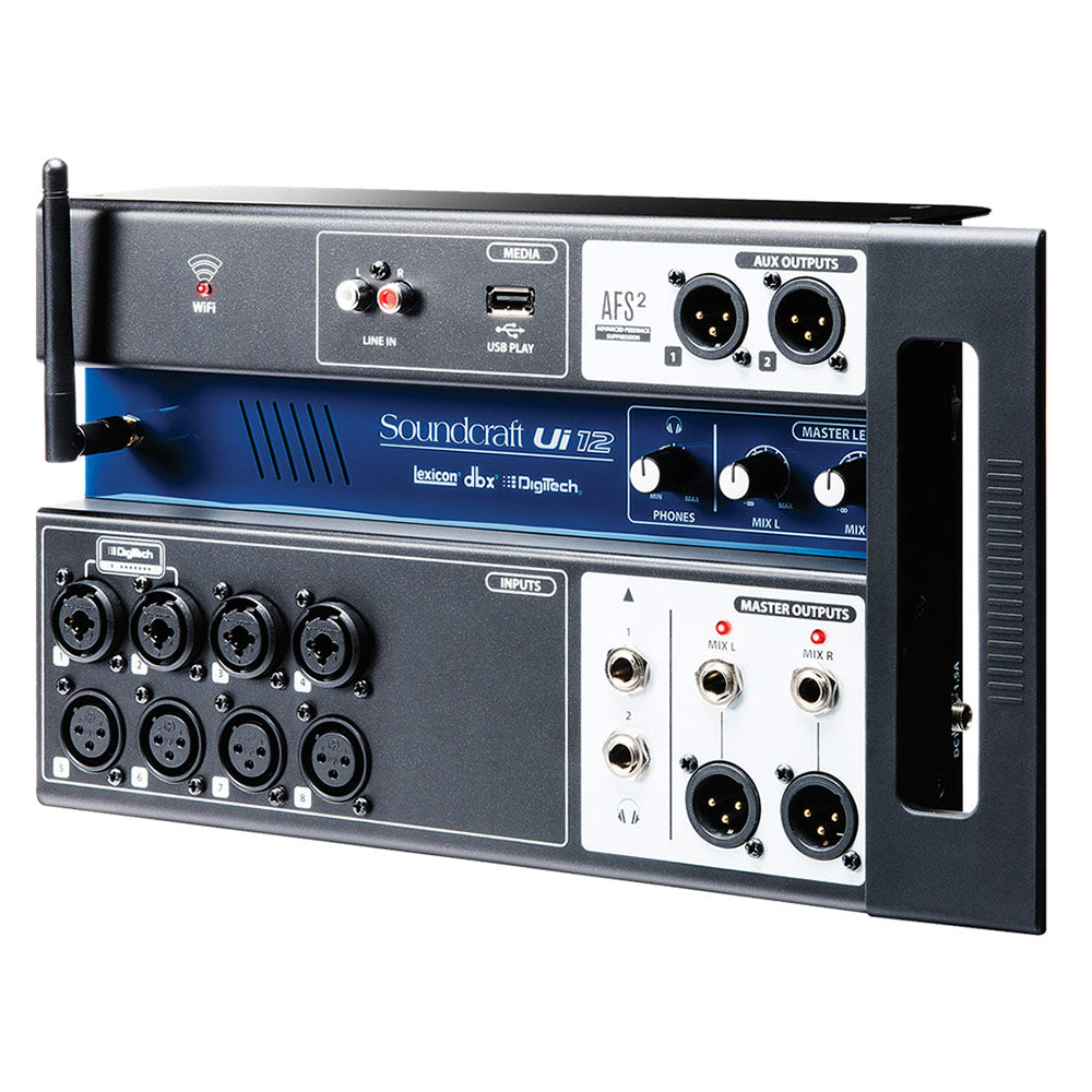 Soundcraft Ui 12 12-Input Remote Controlled Digital Mixer