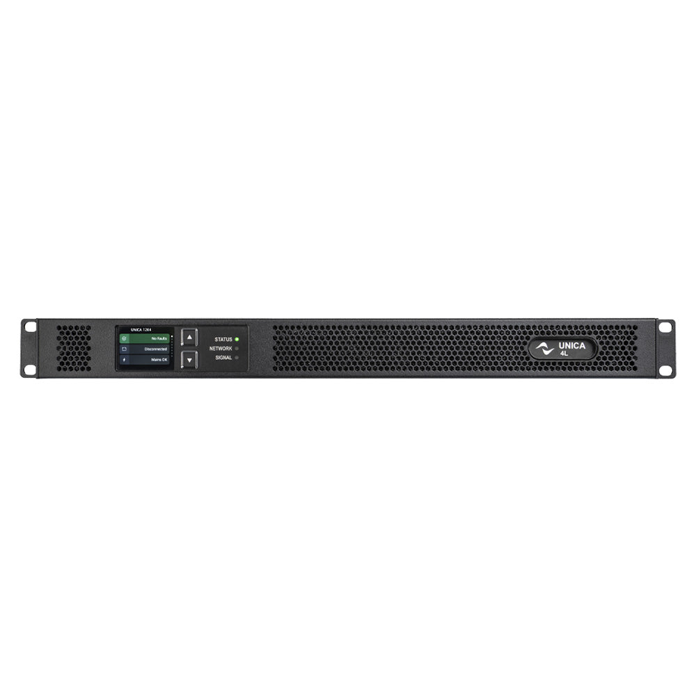 Powersoft Unica 4L 12K4 - 12000W Four-Channel Cloud-Based Amplifier Platform