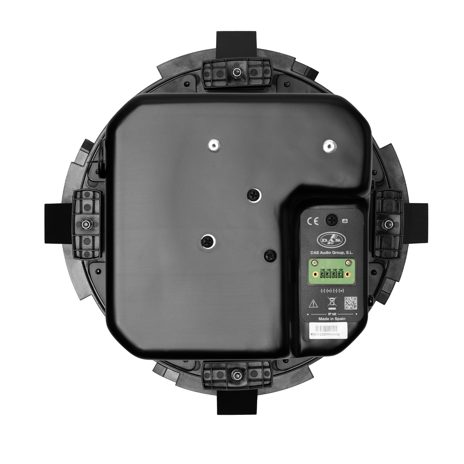 DAS DECO-65-T - Two-Way 6.5-Inch 70/100V Ceiling Loudspeaker (White)