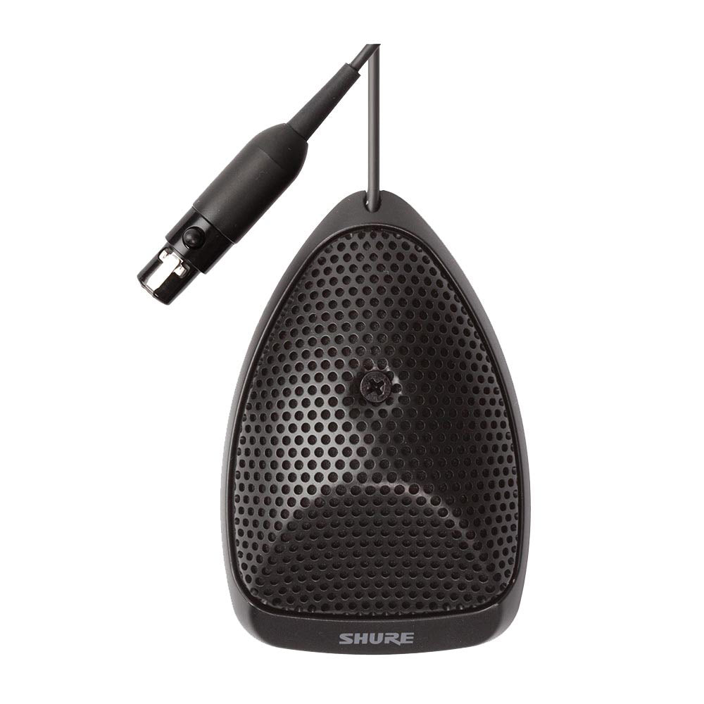 Shure MX391/S Microflex Condenser Boundary Microphone (Black, Supercardioid)