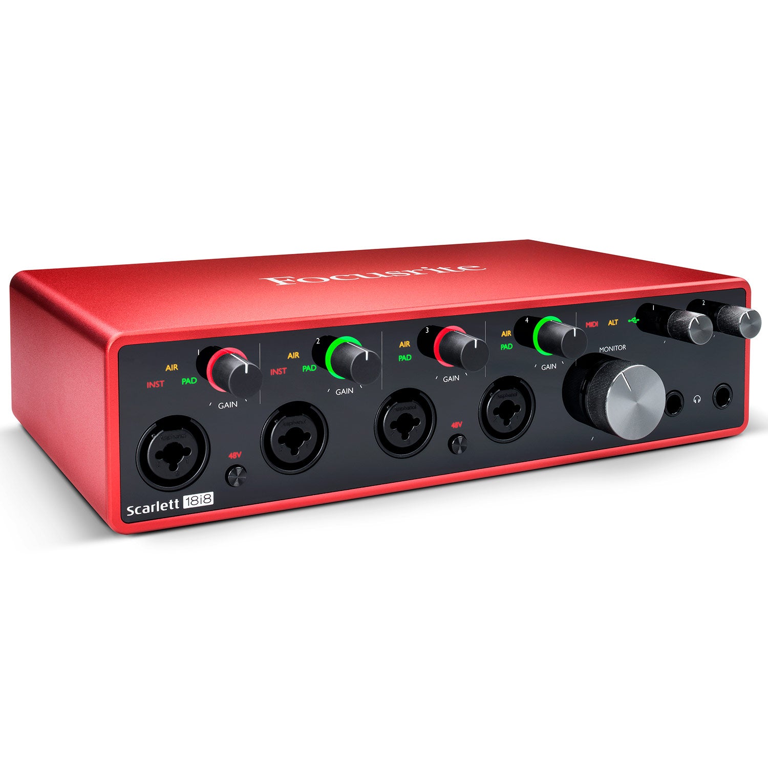 Focusrite Scarlett 18i8 3rd Gen 18-In, 8-Out USB Audio Interface
