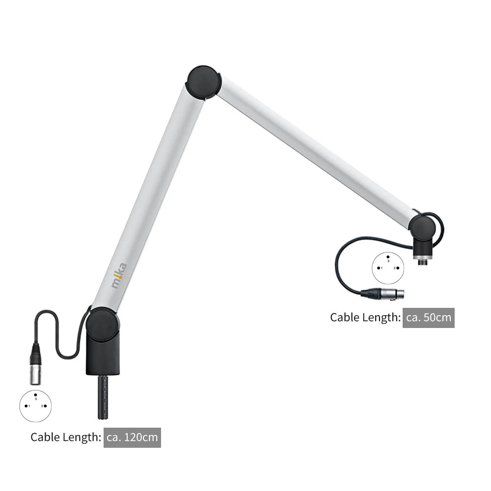 Yellowtec YT3201-XLR - m!ka Microphone Arm M (Aluminum / XLR Ends)