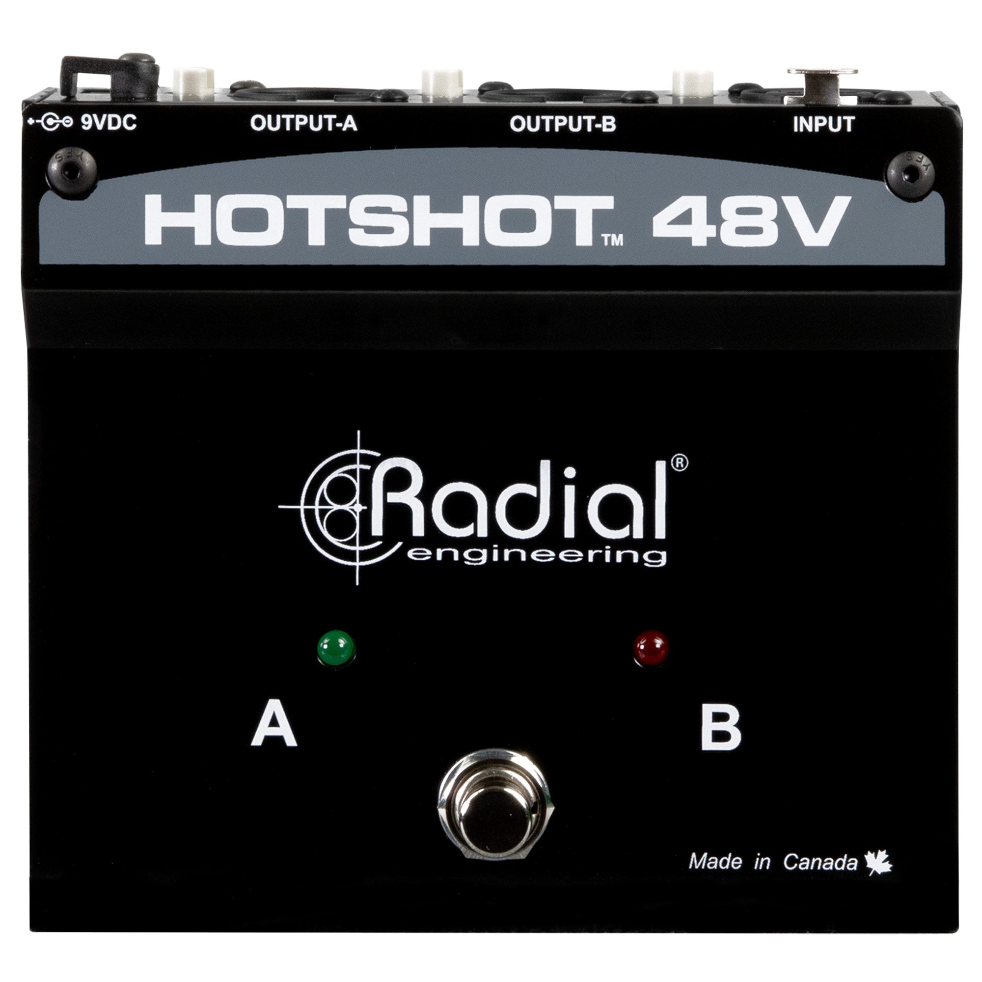 Radial Engineering HotShot 48V - Condenser Microphone Switcher
