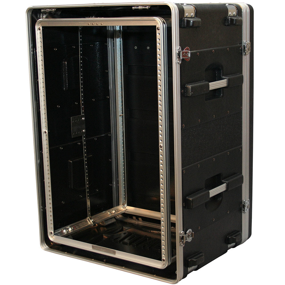 Gator G-SHOCK-16L ATA 16U Shock Rack with Rubber Shock Suspension