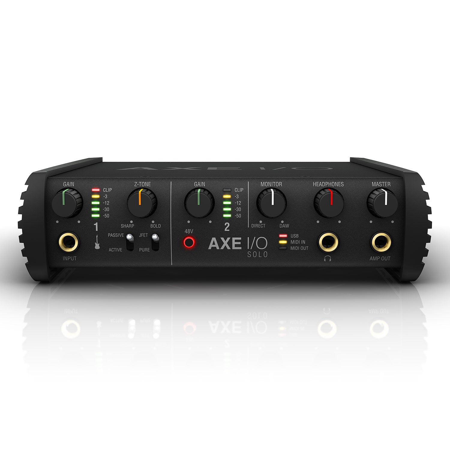 IK Multimedia AXE I/O Solo - Premium Audio Interface with Guitar Tone Shaping